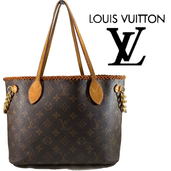 CUSTOM ⛓LOUIS VUITTON Custom Neverfull PM - Picture 5 of 8